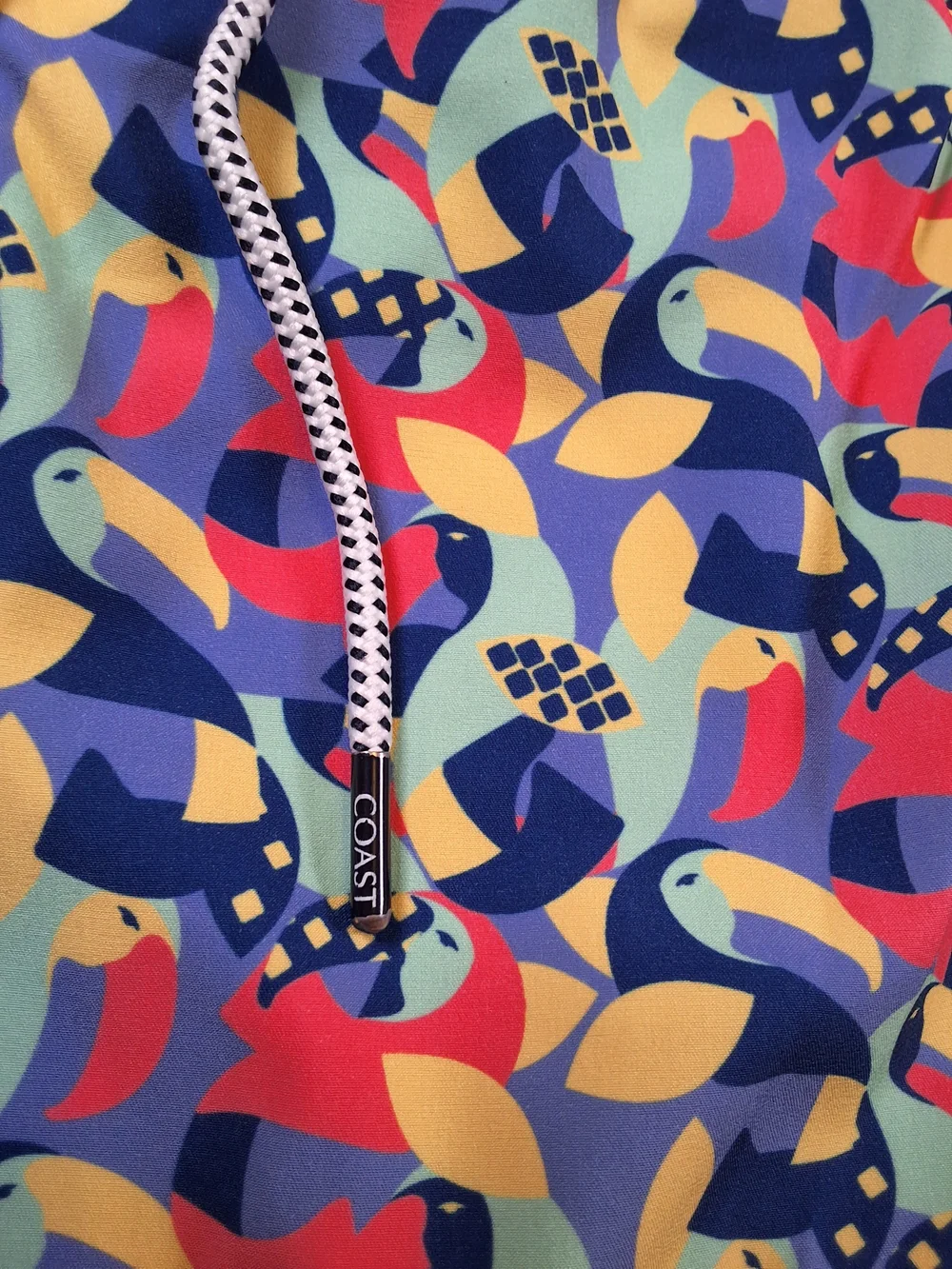 Coast Toucan Print Swim Shorts - Bright Multicolor